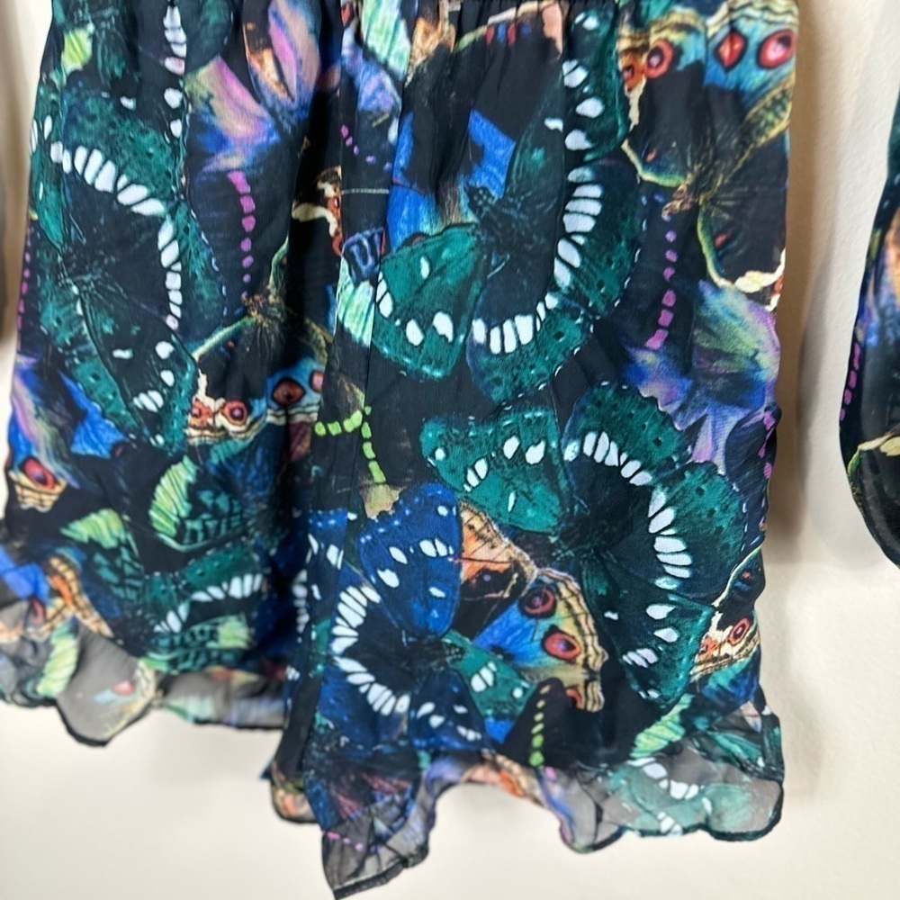 Mumu xsmall romper / jumpsuit 18-p 2 p 29” length 12” waist with stretch - Picture 9 of 9